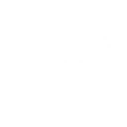 Weißes Icon von einem Briefumschlag.